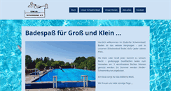 Desktop Screenshot of ewig-schwimmbad.de