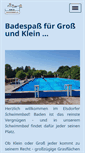 Mobile Screenshot of ewig-schwimmbad.de