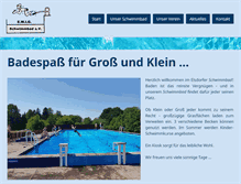 Tablet Screenshot of ewig-schwimmbad.de